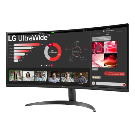 LG 34WR50QK-B kompiuterio monitorius 86,4 cm (34") Wide Quad HD