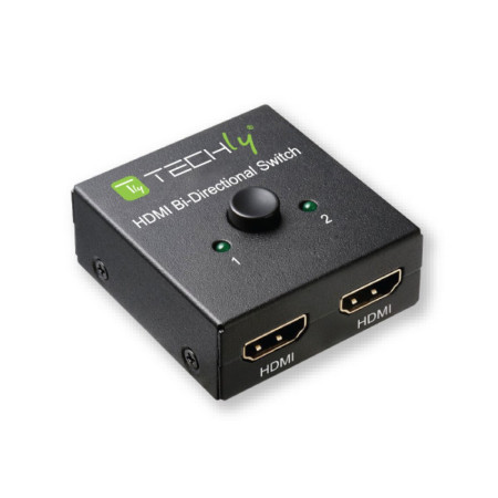 Techly 108606 2-Port HDMI Perjungiklis