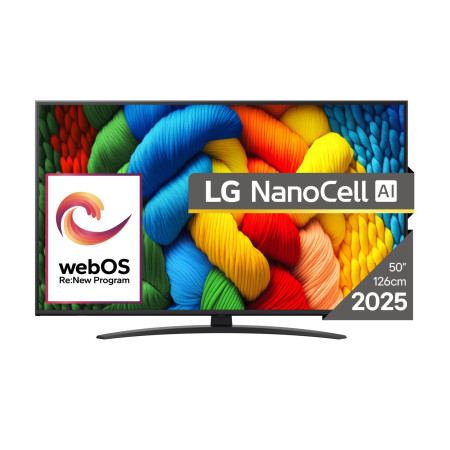 LG NanoCell AI 50NANO81A3A televizorius 127 cm (50") 4K Ultra HD Smart TV