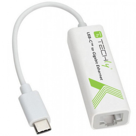 Techly Gigabit tinklo adapteris USB-C 3.1 į RJ45