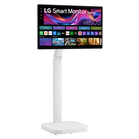 LG Swing 32U889SA - 31.5" 4K Jutiklinis Monitorius su Stovu ant Ratukų