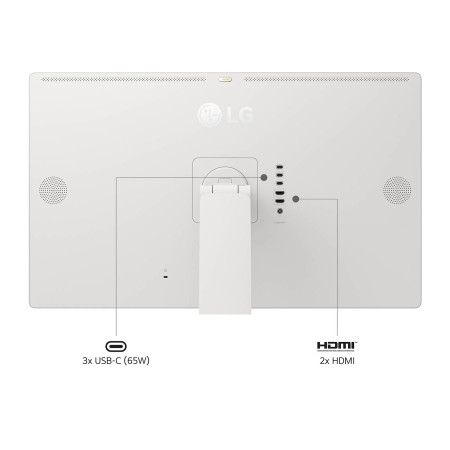 LG Swing 32U889SA - 31.5" 4K Jutiklinis Monitorius su Stovu ant Ratukų