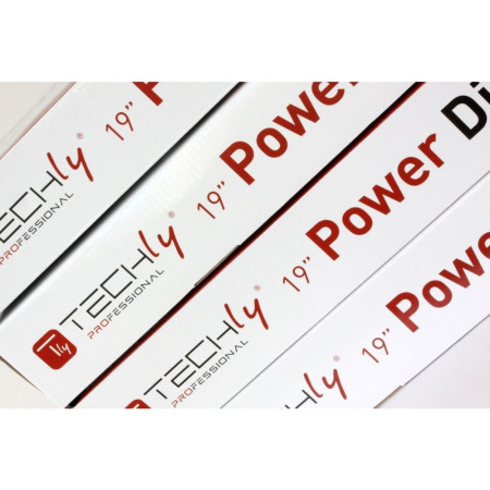 Techly 19" Maitinimo juosta