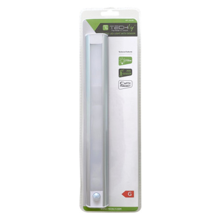 Techly LED magnetinė apšvietimo panelė 19" rack spintoms