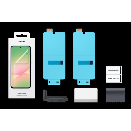 Samsung Galaxy A56 ekranas apsauginė plėvelė (2 vnt.), skaidri