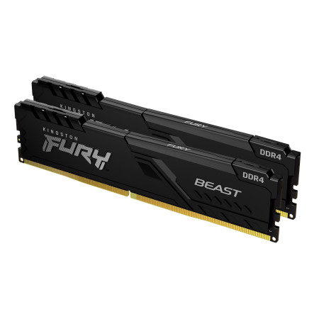Kingston FURY Beast 16 GB (2 x 8 GB) DDR4 3600 MT/s atminties modulis