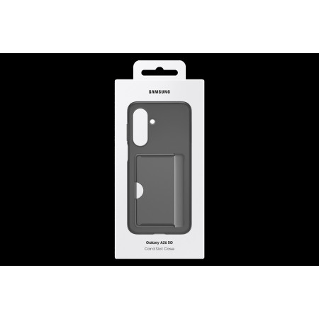 Samsung kortelės lizdo dėklas Galaxy A26, juodas