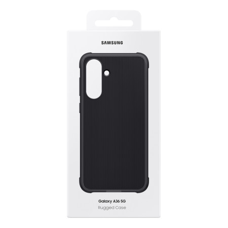 Samsung Galaxy A36 tvirtas dėklas, juodas