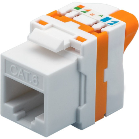 Techly RJ45 UTP Cat6 samozaciskinis keystone modulis