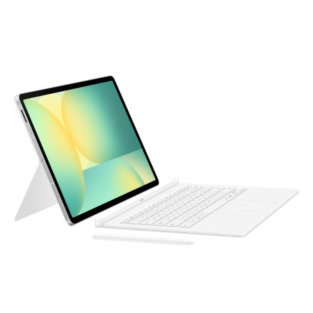 Samsung Book Cover Keyboard AI Key Galaxy Tab S10 FE+ balta