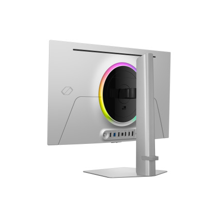 Samsung G60SF kompiuterio monitorius 68,6 cm (27") 2560 x 1440 pikseliai Quad HD OLED Sidabras