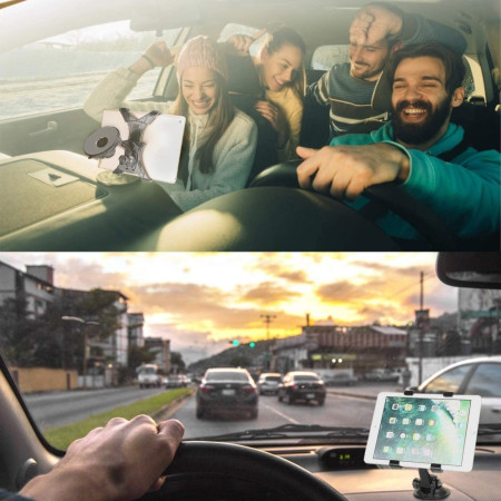 Techly laikiklis planšetėms su siurbtuku