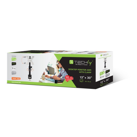 Techly LCD biuro laikiklis 13-30"