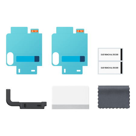 Samsung Anti-reflektyvinė Plėvelė 2vnt Flip 7 - Skaidri