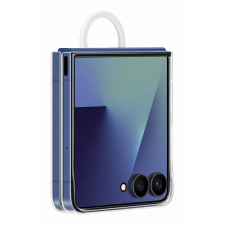 Samsung Ring Case Flip 7, skaidrus