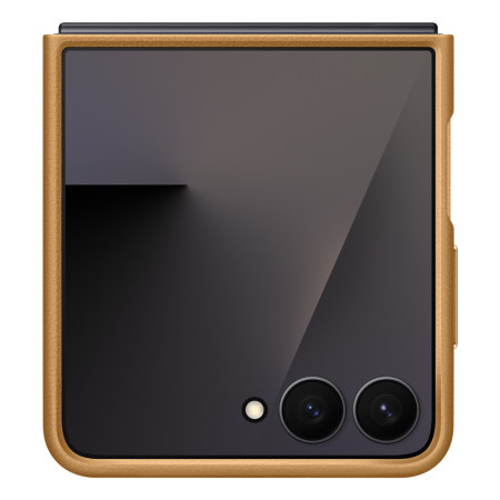 Samsung Kindsuit Flip 7 dėklas kamelinis