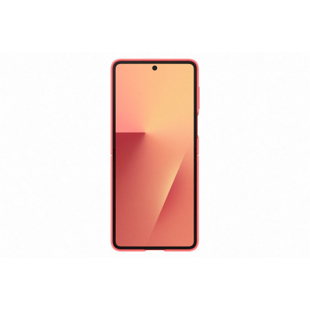 PF766TREGWW Žiedinis dėklas (silikoninis) Samsung Galaxy Flip 7, raudonas