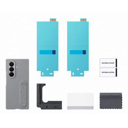 Samsung Silikoninis dėklas Fold 7, pilkas