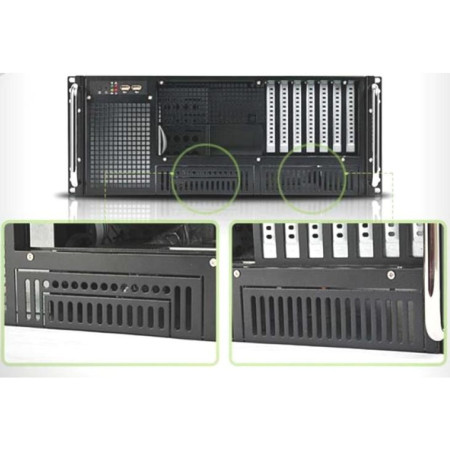 Techly 307377 19" Rack serveryje ATX korpusas 4U