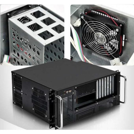 Techly 307377 19" Rack serveryje ATX korpusas 4U