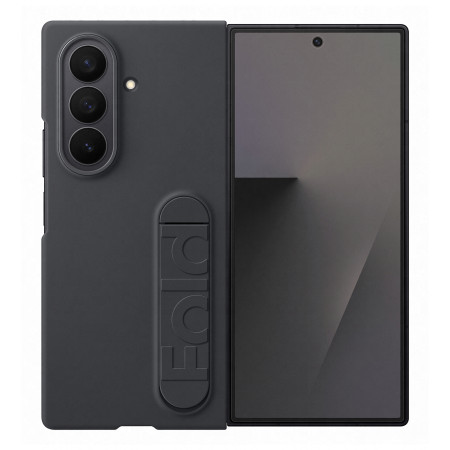 Samsung silikoninis dėklas Fold 7, juodas