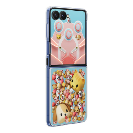 Samsung Flipsuit dėklas Flip 7, skaidrus