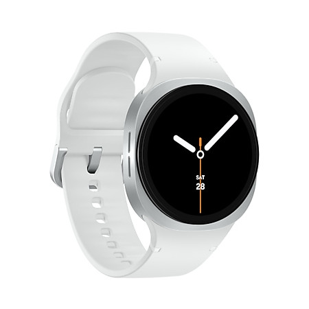 Samsung Galaxy Watch 8, 3,3 cm (1.3") AMOLED, 40 mm, Sidabras