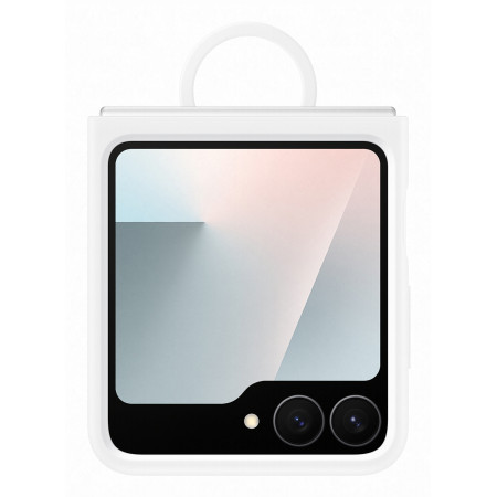 Samsung Silicone Case Flip 7 FE Balta