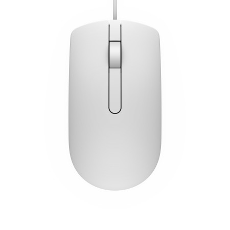 DELL MS116 kompiuterio pelė USB A tipo, abiems rankoms, optinė 1000 DPI