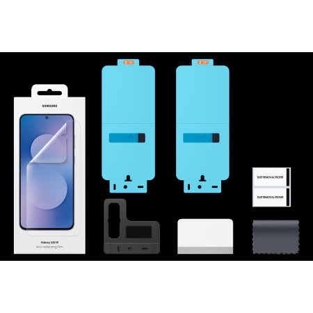 Samsung Galaxy S25 FE Anti-reflektinė plėvelė Dėklas Skaidrus