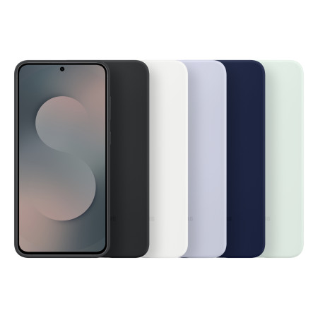 Silikoninis dėklas Samsung Galaxy S25 FE, Tamsiai mėlynas