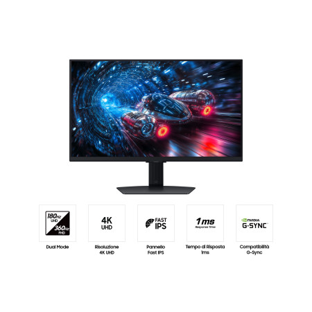 Samsung Odyssey LS27FG702EUXEN - 180Hz 4K | 360Hz Full HD | IPS | 27"
