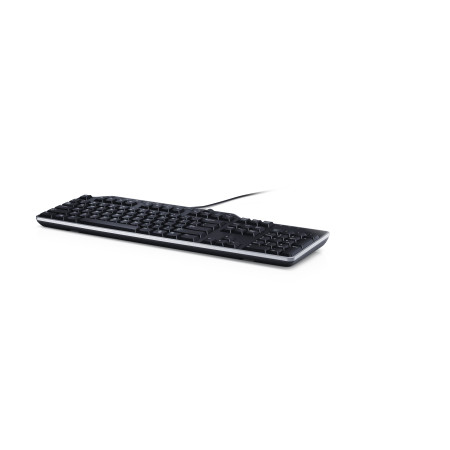 DELL KB522 klaviatūra, USB, QWERTY, JAV tarptautinė, juoda
