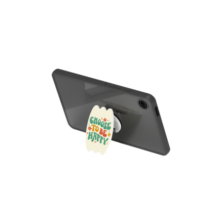 FPX115AMBGW hibridinis kraštų dėklas su pirštu Galaxy Tab A9 skaidrus žalias