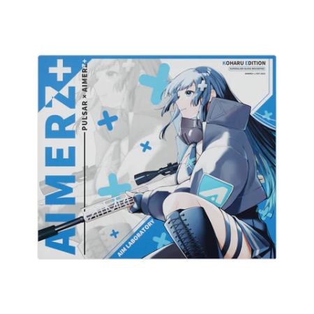 Stiklinis pelės kilimėlis Superglide Glass V2 Aimerz Koharu Edition XL (490 x 420 x 1.5mm)