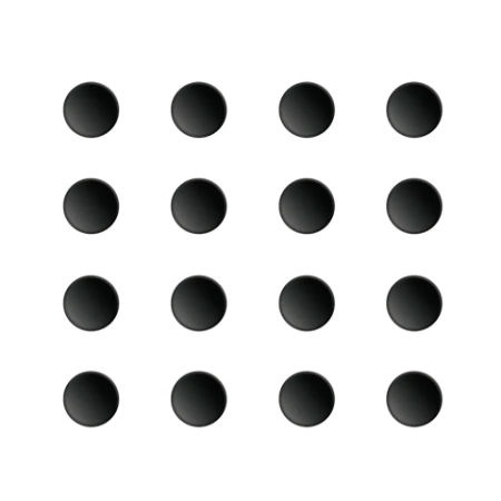 Pulsar UHMW-PE Dots Skate juodi pakaitiniai pelės pėdeliai