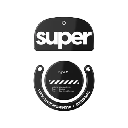 Pulsar Superglide 2 (Type-C) Stikliniai Pelytės Padukai Logitech G Pro X Superlight Juodi
