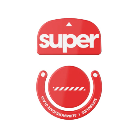 Pulsar Superglide 2 (Type-C) Stikliniai Pelytės Padukai Logitech G Pro X Superlight Raudoni