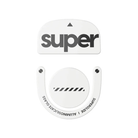 Superglide 2 (Type-C) stiklo sklendės Logitech G Pro X Superlight 2 baltos