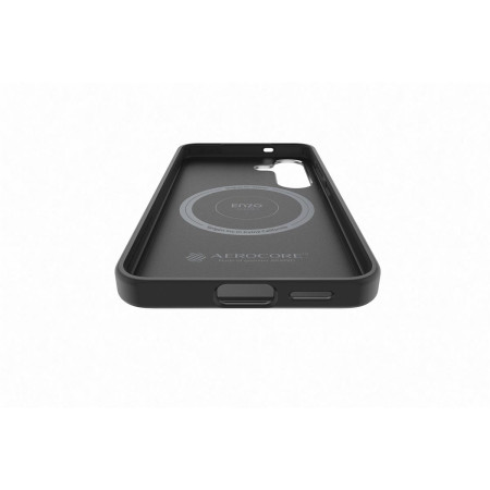 FPS936PGABW Enzo Aramid dėklas Samsung Galaxy S25 Plus, juodas sidabras