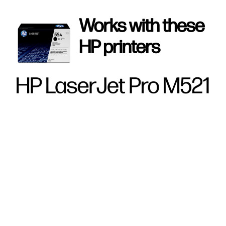 HP CE255A juodas toneris