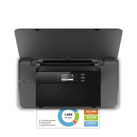 HP OfficeJet 200 mobilus spausdintuvas