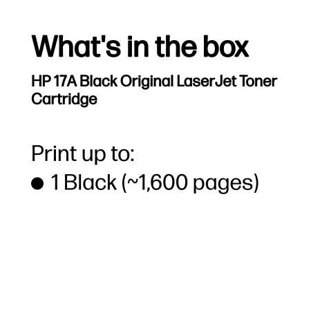 HP CF217A juodas toneris
