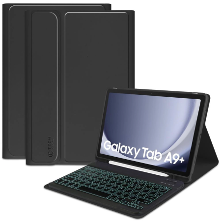 Tech-Protect SC Pen + Klaviatūra Galaxy Tab A9+ 11.0 X210 / X215 / X216 juoda