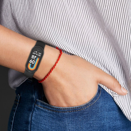 Tech-Protect Iconband apyrankė Xiaomi Mi Band 8/9/10/NFC juoda