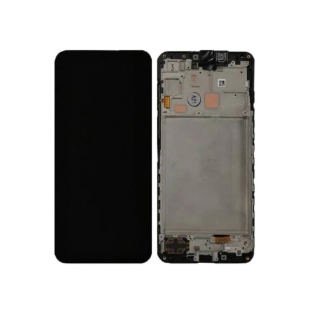 Ekranas Samsung A166 A16 5G su lietimui jautriu stikliuku ir rėmeliu