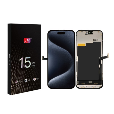 Ekranas Apple iPhone 15 Pro Max su lietimui jautriu stikliuku JH INCELL FHD 120Hz