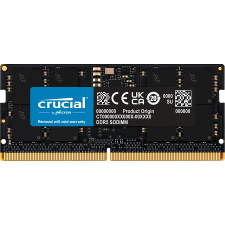 Crucial 16GB DDR5-4800 SO-DIMM atmintis