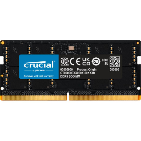 CRUCIAL 32GB DDR5-5600 nešiojamojo kompiuterio atmintis