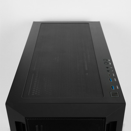Chieftec APEX AIR GA-01B-M-OP ATX Midi Tower Juoda